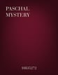 Paschal Mystery SATB choral sheet music cover